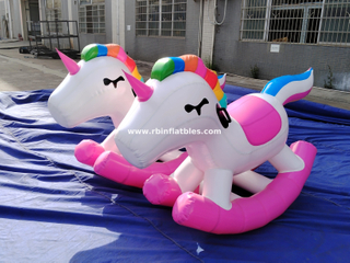 RB33268-2 Inflatable Rocking Unicorn