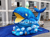 Inflatable LED whale