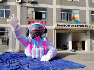 Inflatable Astronaut with Led Light