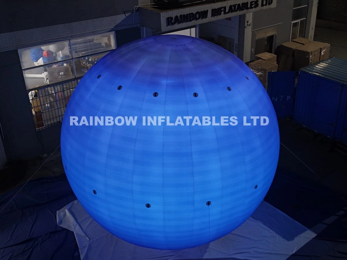 Large Inflatable Neptune with Lights