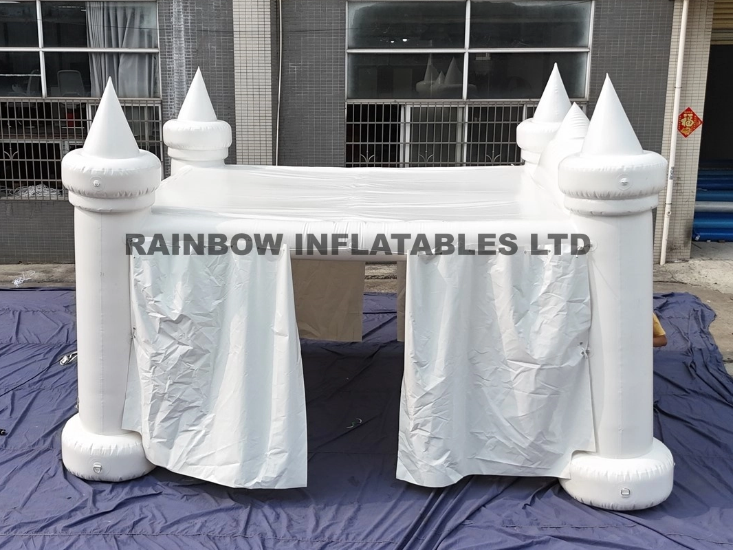 Giant White Inflatable Castle Tent