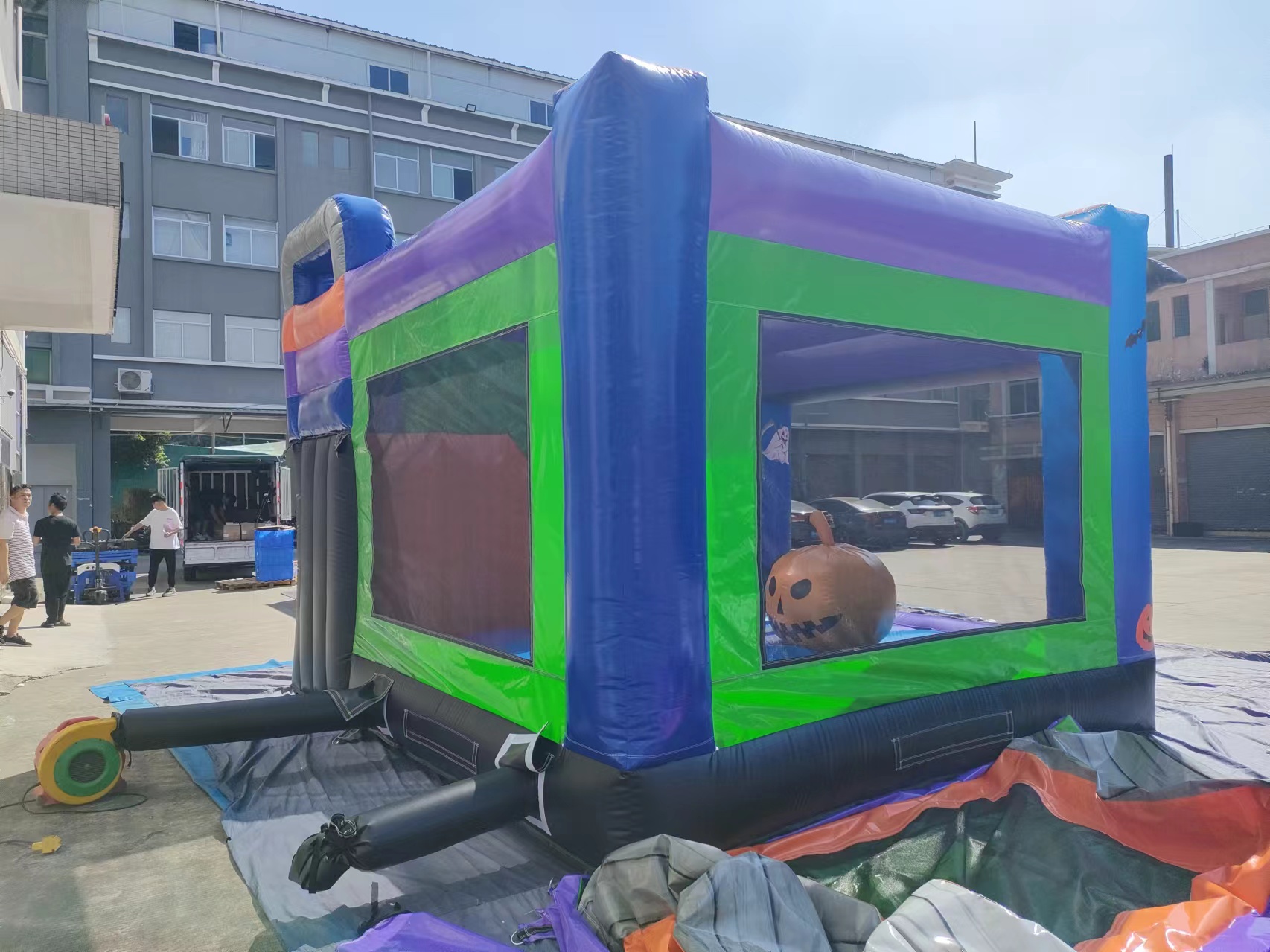 Inflatable Halloween Bouncer for Kids