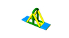 Inflatable floating water park manufacturer