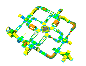 Inflatable floating water park manufacturer