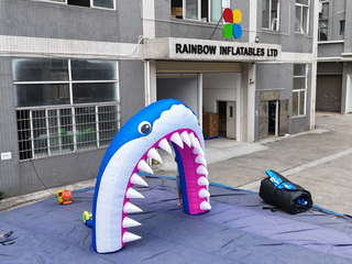  Inflatable Shark Arch