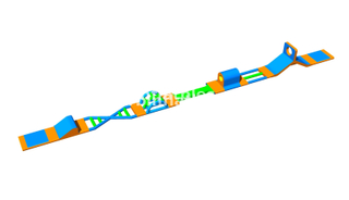 RB33253 Best Quality Inflatable Floating Obstacle