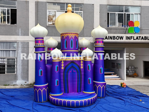 Inflatable LED castle