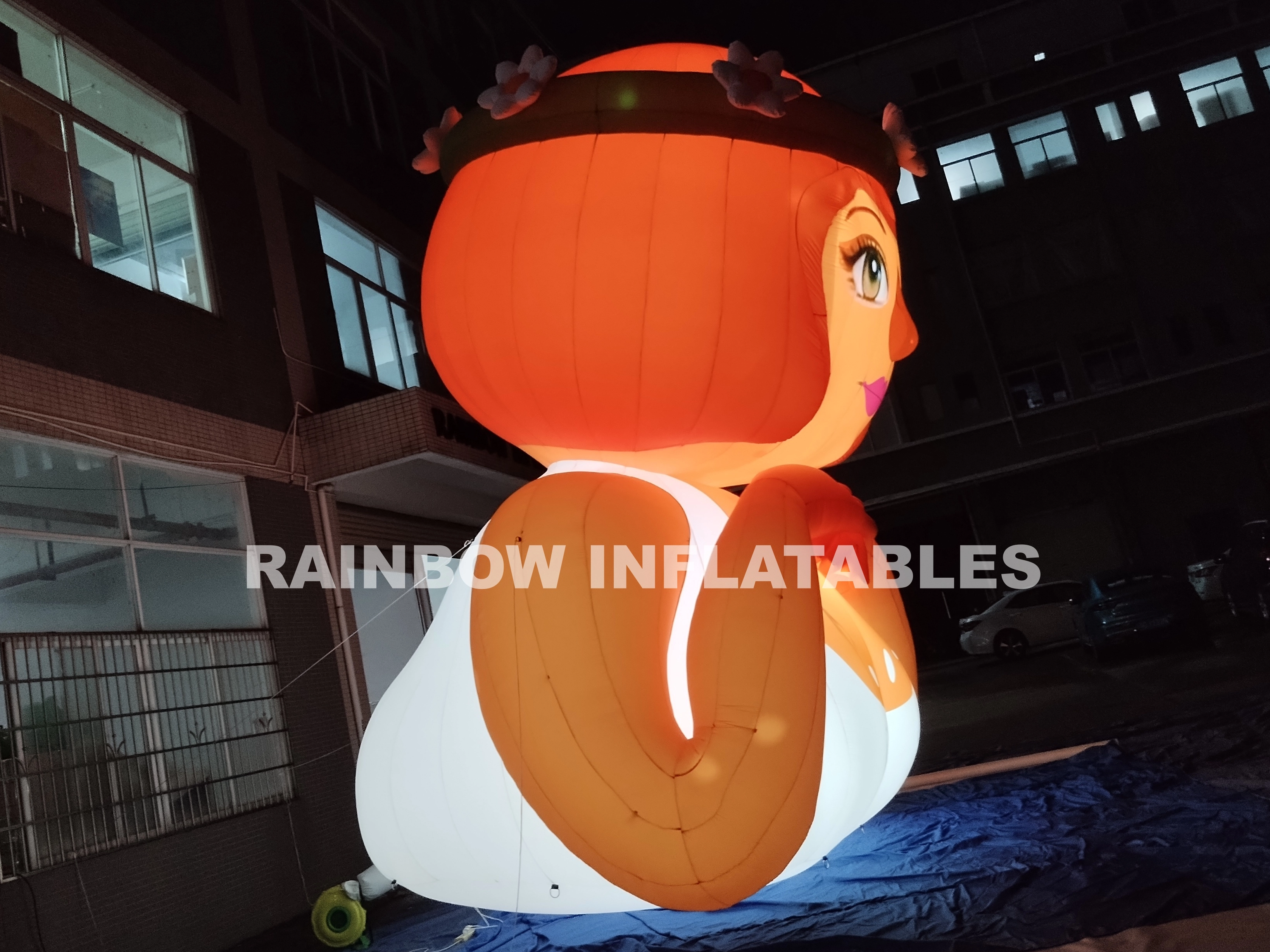 Inflatable LED Goddess