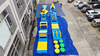 RB33272 40x2m nflatable Floating Aqua Water Park
