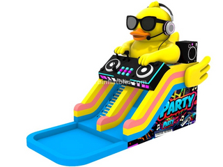 RB8314 (7.2x14x10MH) Yellow duck inflatable water slide selling