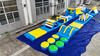 RB33272 40x2m nflatable Floating Aqua Water Park