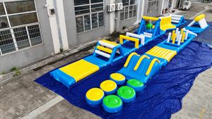 RB33272 40x2m nflatable Floating Aqua Water Park