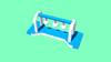 Floating obstacle water park lake water park giant inflatable aqua park for beach 