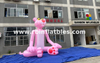 RB22122 Inflatable Pink Naughty Leopard Cartoon