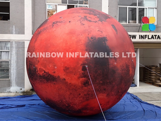Giant Inflatable Light-Up Mars
