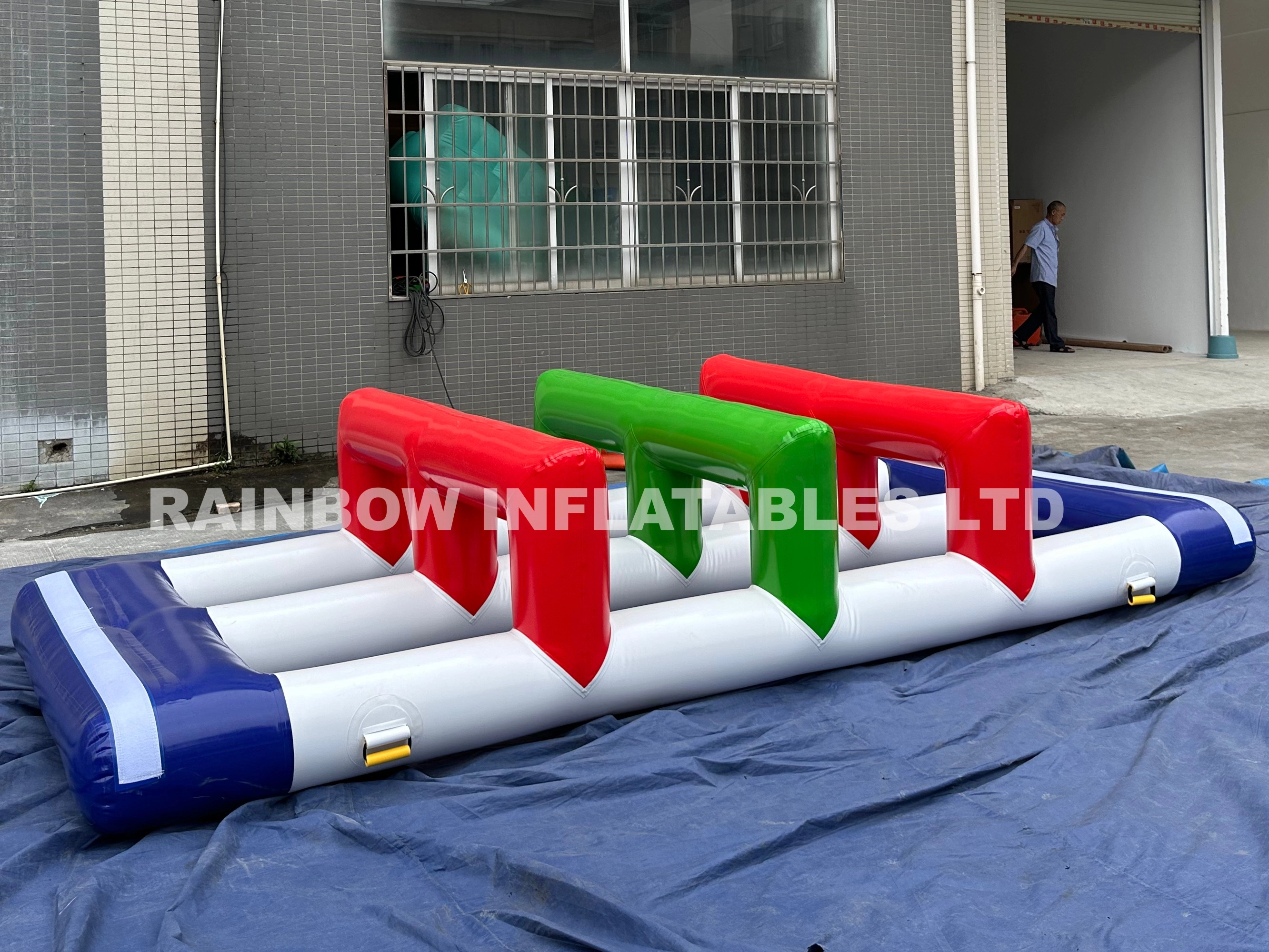 RB33256 Inflatable Tube Bridge Obstable Inflatable Water Park Equipment Water Game 