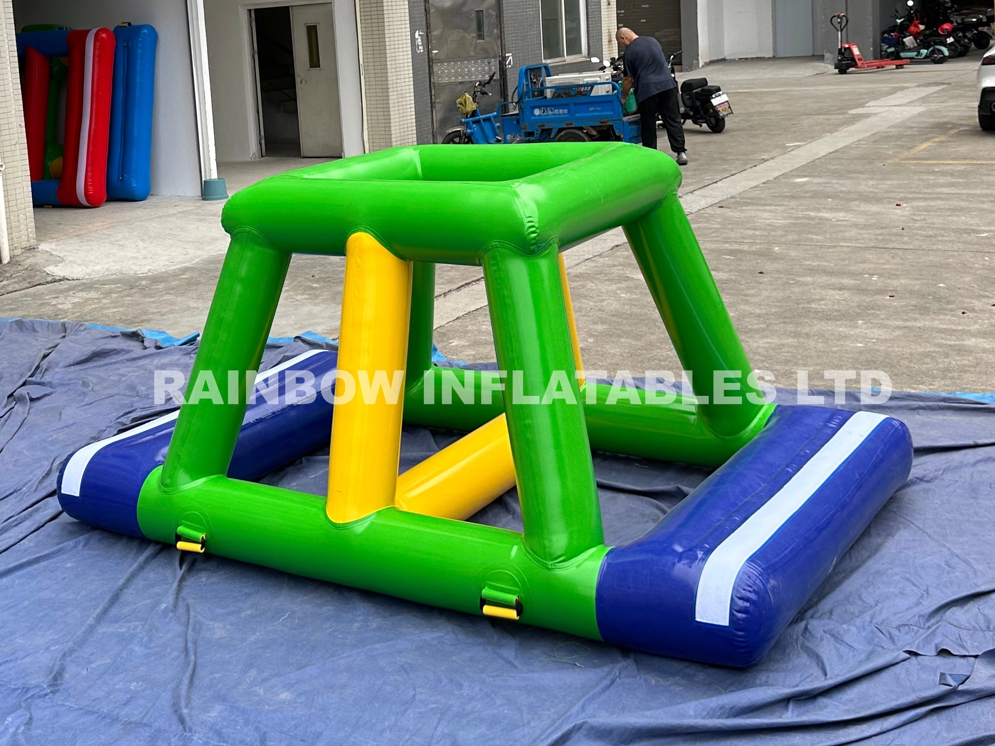 Inflatable Tube Bridge Inflatable Water Park Equipment Water Game 