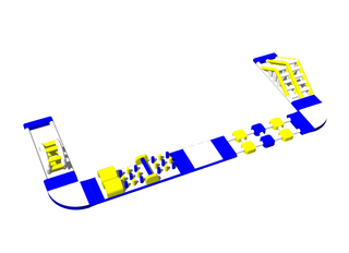 RB33250 Giant Inflatable Aqua Park for Beach 