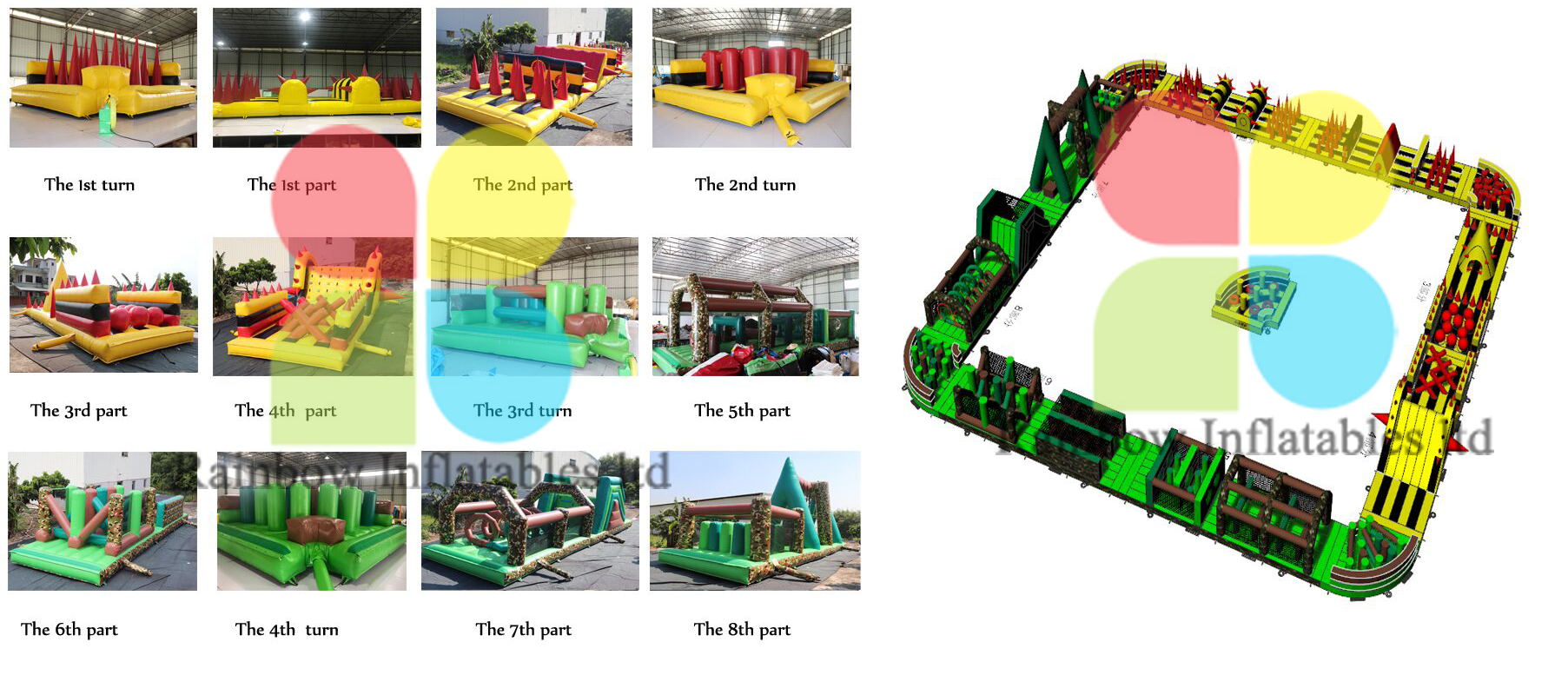 huge obstacle design and finished picture comparance_看图王