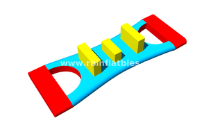 RB-WG-98 Inflatable Triangle Bridge ，Inflatable Water Park Equipment
