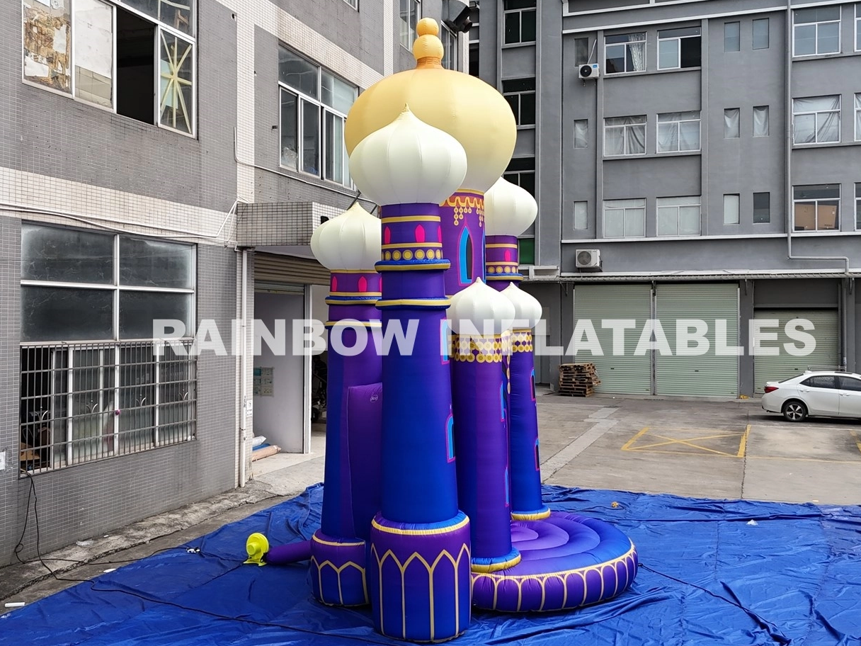 Inflatable LED castle