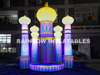 Inflatable LED castle