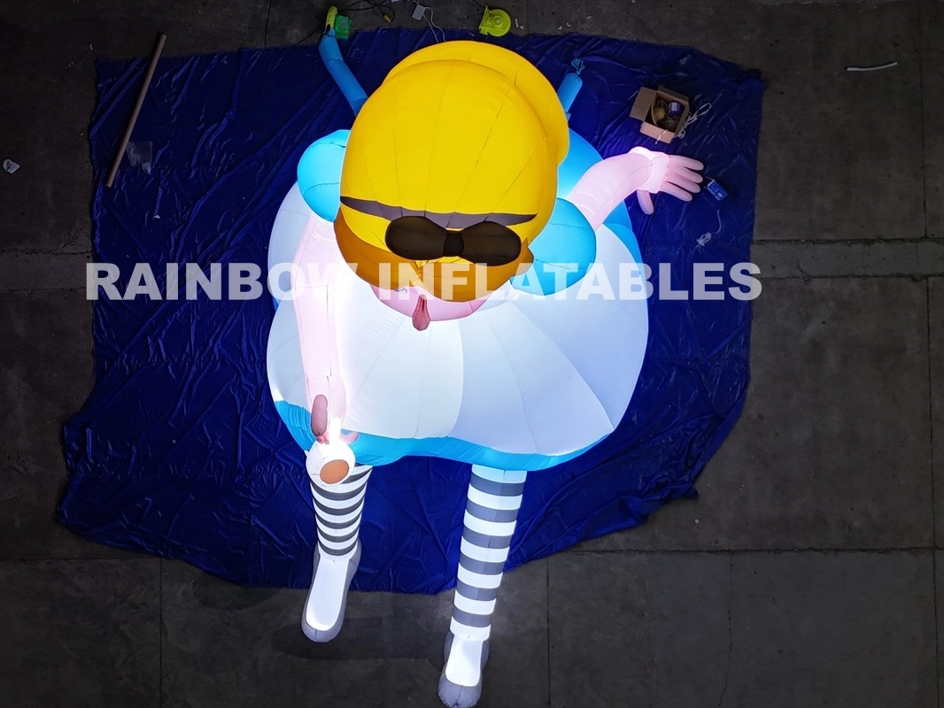 Inflatable LED Princess