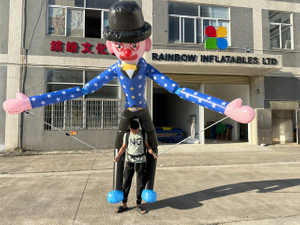 Inflatable Walking Clown Cartoon