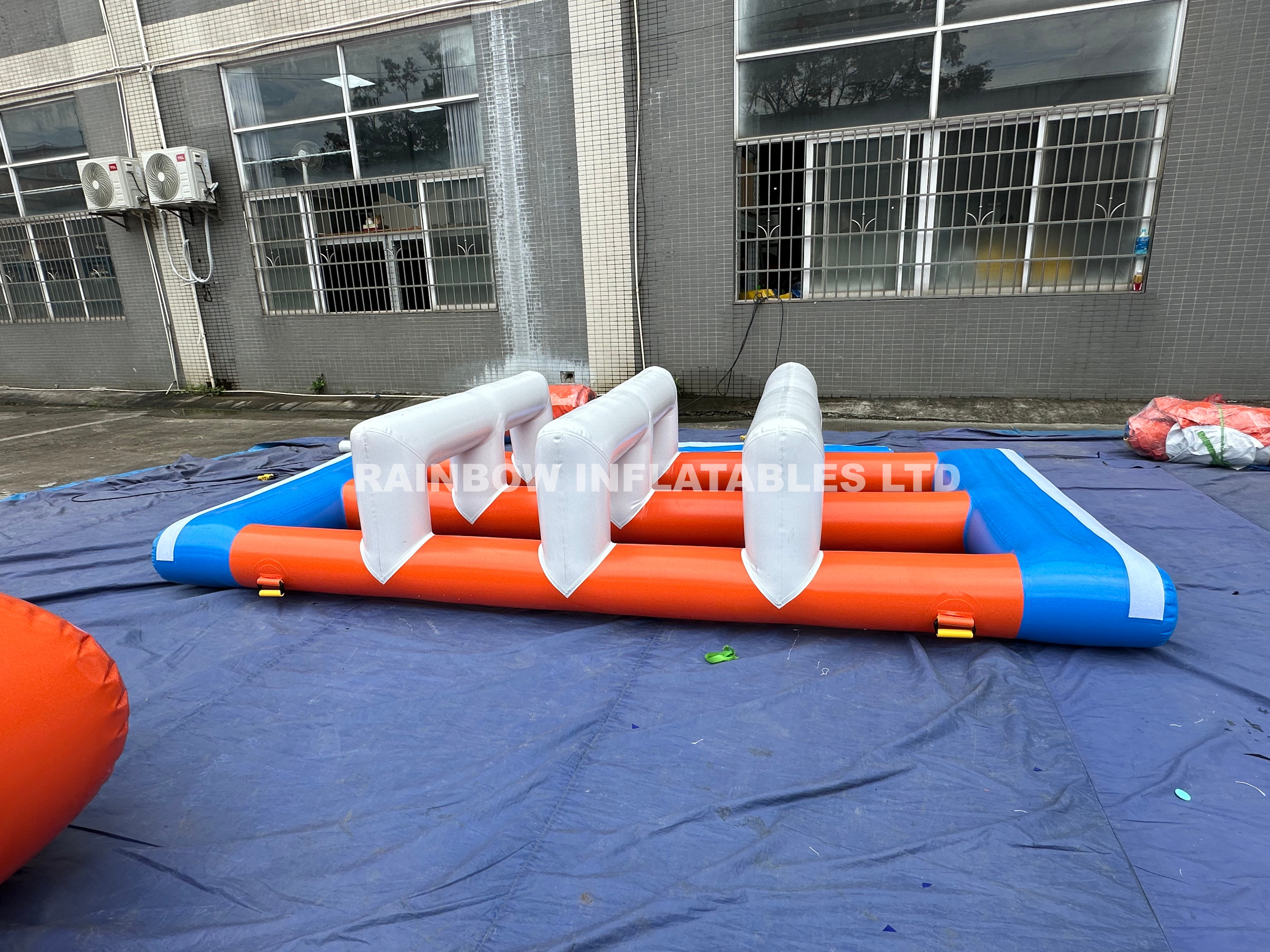 RB33256 Inflatable Tube Bridge Obstable Inflatable Water Park Equipment Water Game 