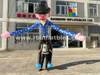 Inflatable Walking Blue Clown 