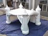 Giant White Inflatable Castle Tent