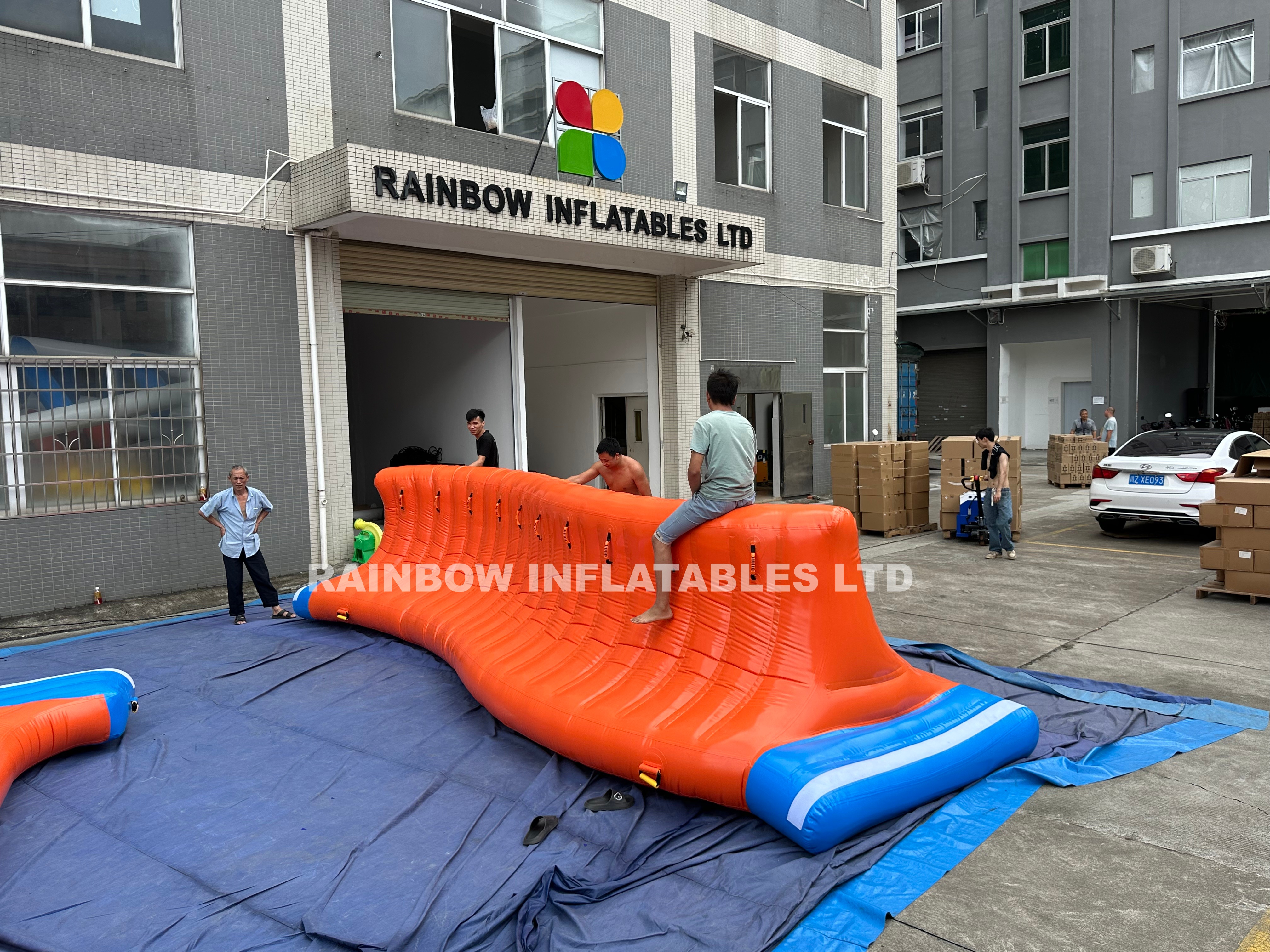RB33265 Inflatable Water Park Equipment Water Game 