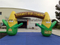RB21042（8.42x4m） Inflatable Corn Shape Welcome Arch For Commercial Activities