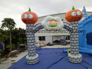 RB21044（3.5x3.5m）Inflatable Smiling Pumpkin Arch For Warm Welcome