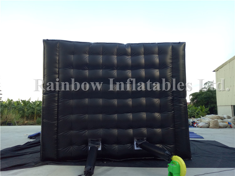 RB03021（7x5m） Inflatable Black Cube Tent For Advertising Party