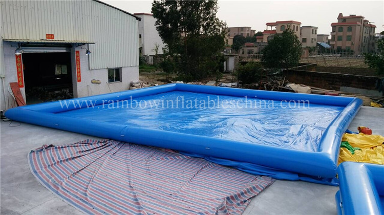 RB30017（15x15m） Inflatable Large Size Swimming Pool/Outdoor Swimming Pool For Sale