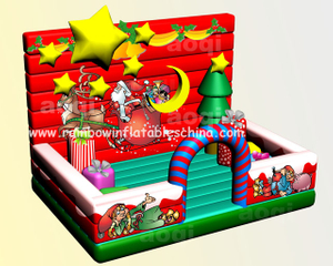 RB20023（5x8m） Inflatable Popular Xmas Scenery For Commercial Activity