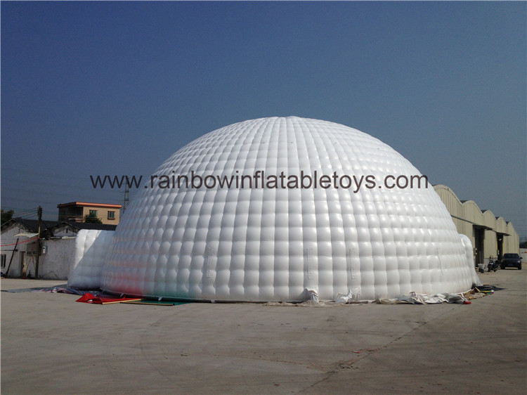 RB41020（16x16m） Inflatable Customized Size Dome Tent For Sale