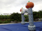 RB21044（3.5x3.5m）Inflatable Smiling Pumpkin Arch For Warm Welcome