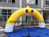 inflatable arch, inflatable archway, inflatable start line, inflatable gate, inflatable tunnel.