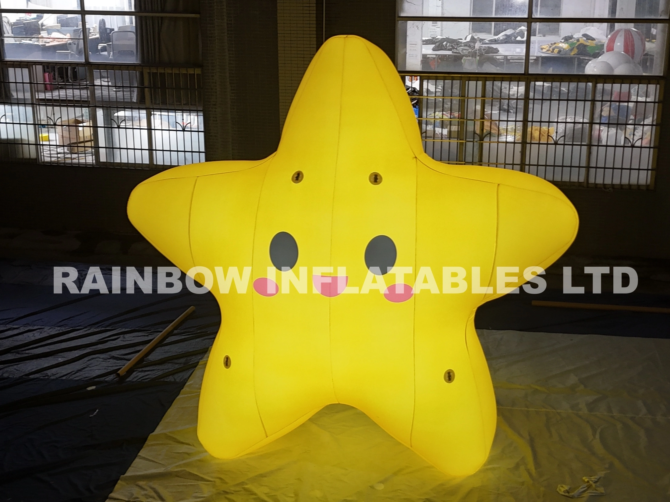 LED Light Up Inflatable Star