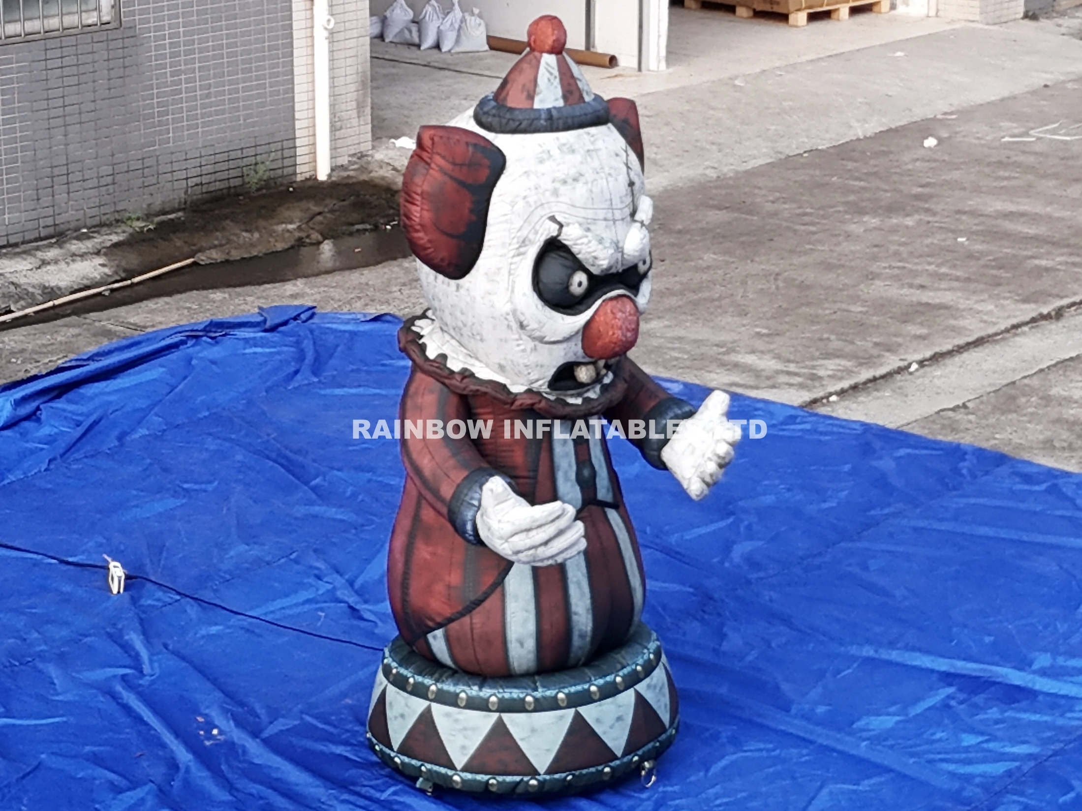 Custom Giant Inflatable Evil Clown,Halloween Horror Prop Manufacture