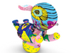 Fun and Colorful Graffiti Rabbit for Party Decoration Ideas