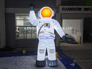 Astronauta gonfiabile con luce a LED