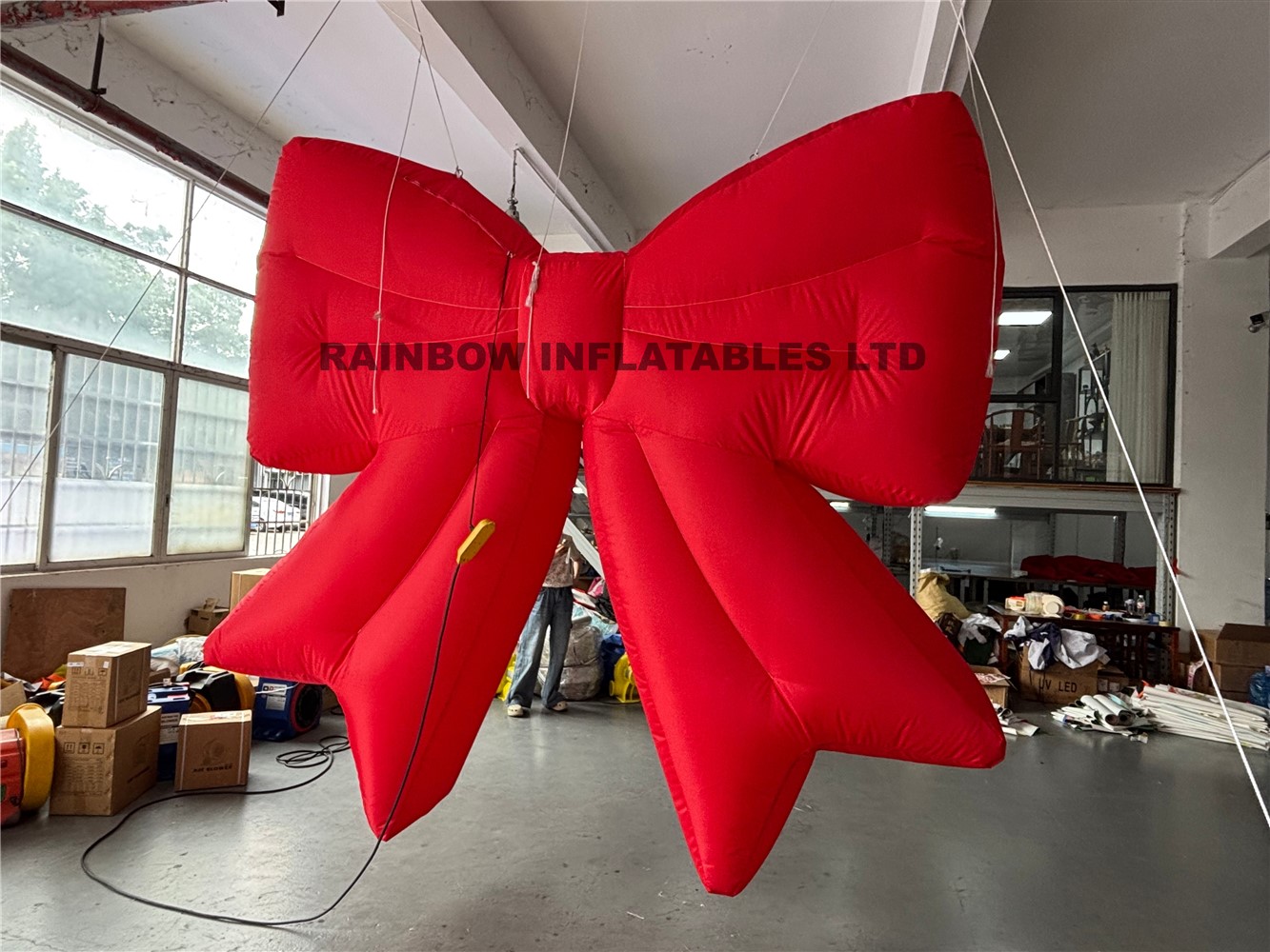 Premium Inflatable Suspended Bowknot - Oxford Fabric Manufacturer