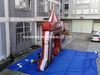 Halloween Inflatable Haunted House Entrance Archway with Skulls