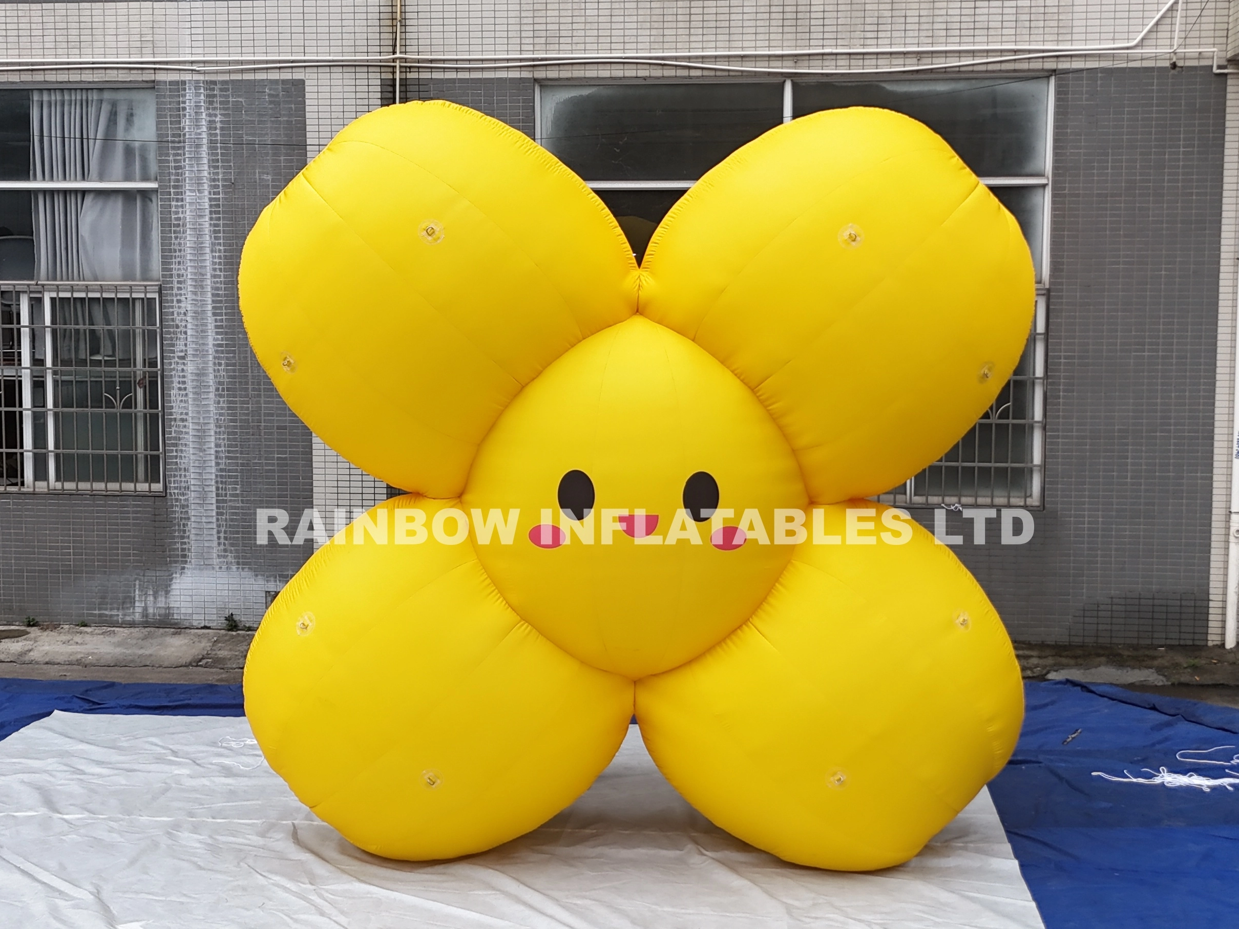 ED Light Up Dancing Blow Up Flower for Outdoor Advertising