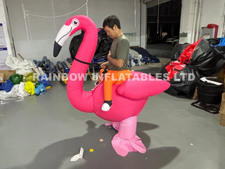 Inflatable Walking flamingo