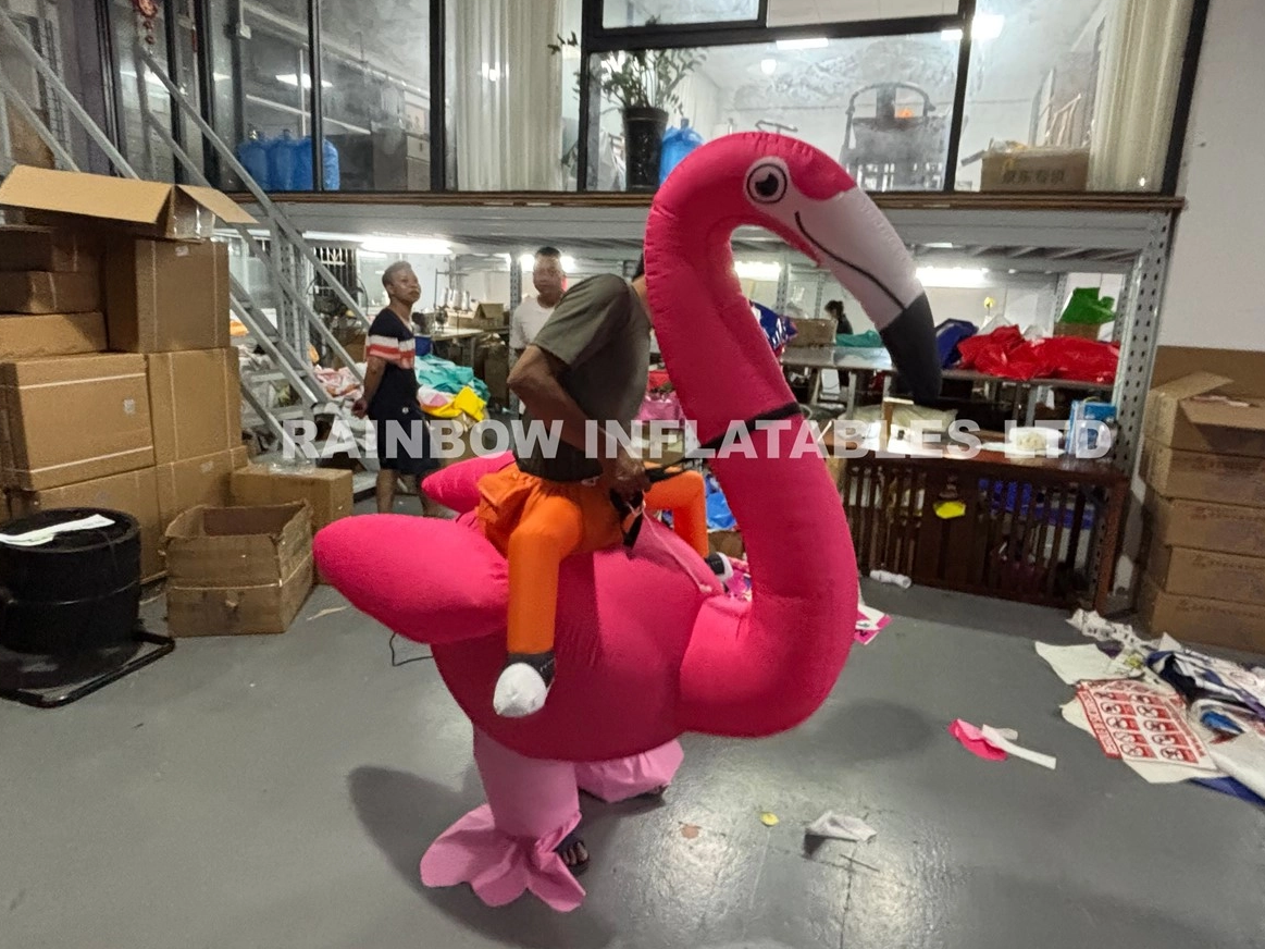 Inflatable Walking flamingo