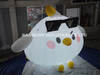 Inflatable Glowing Bird with Lights